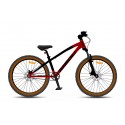 Rower młodzieżowy 26" TABOU Dirt STUNT red black