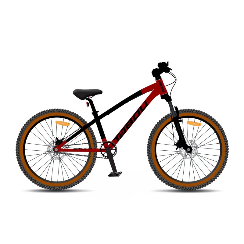 Rower młodzieżowy 26" TABOU Dirt STUNT red black