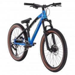 Rower młodzieżowy 24" TABOU Dirt STUNT JR blue black