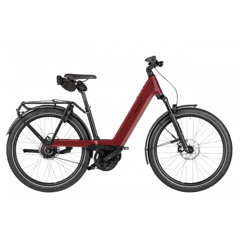 Rower elektryczny Riese & Müller Nevo5 Vario T (45 cm, ruby red, testowy)