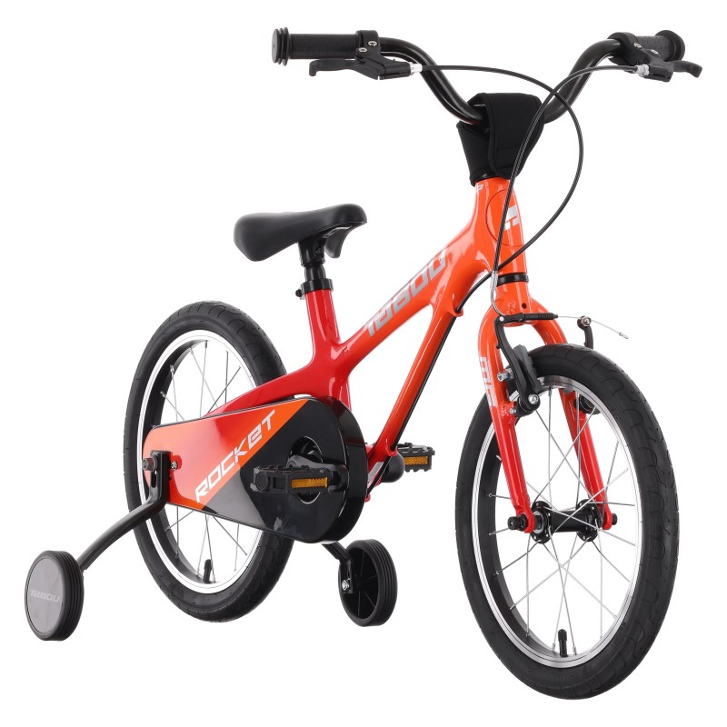 Rower dziecięcy TABOU 18 ROCKET MG red orange