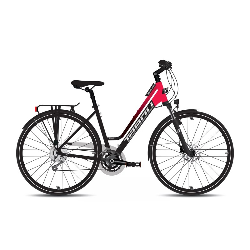 Rower TABOU 28 KINETIC 4W S black / red