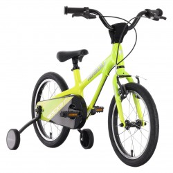 Rower dziecięcy TABOU 14 ROCKET MG lime / green