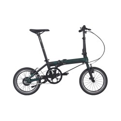 Rower elektryczny 16" DAHON K-Feather składany czarny zielony mat