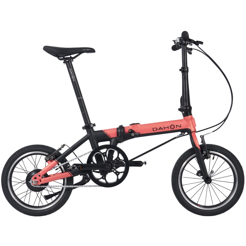 Rower elektryczny 16" DAHON K-Feather składany czerwony czarny