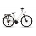 Rower trekkingowy Storm Marathon Lady 10.0 perłowy 17"