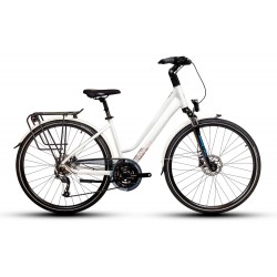 Rower trekkingowy Storm Marathon Lady 7.0 perła 17" PLUS
