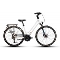 Rower trekkingowy Storm Marathon Lady 7.0 perła 17" PLUS