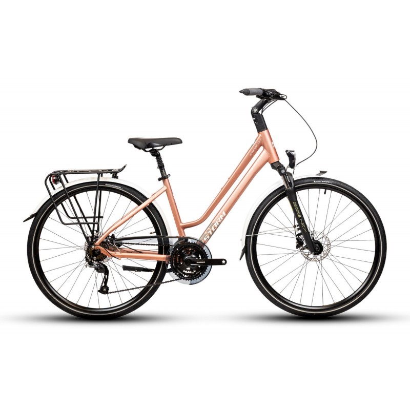 Rower Storm Maraton Lady 7.0 łosoś 17" PLUS