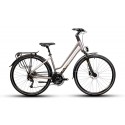 Rower trekkingowy Storm Marathon Lady 7.0 szary / złoty 17" PLUS