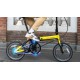 Rower elektryczny 16" DAHON K-Feather składany czerwony czarny