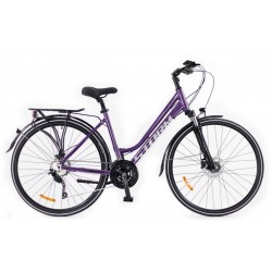 Rower Storm Marathon Lady 10.0 ciemna śliwka 17"