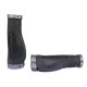 Chwyty kierownicy Kraton HY-1025EP 128mm ergonomiczne CZARNE