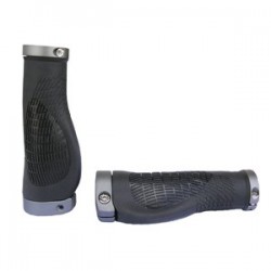 Chwyty kierownicy Kraton HY-1025EP 128mm ergonomiczne CZARNE
