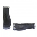 Chwyty kierownicy Kraton HY-1025EP 128mm ergonomiczne CZARNE