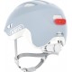 Kask dziecięcy SMILEY 3.0 ACE LED pure aqua S