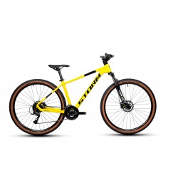 Rower górski Storm Trail Man 2.0 27,5 żółty / czarne wzorki 15"