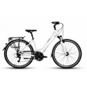Rower trekkingowy Storm Marathon Lady 6.0 biały / różowy 19"