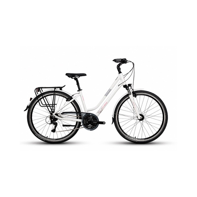 Rower Storm Maraton Lady 6.0 biały / różowy 19"