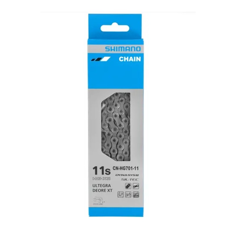 Łańcuch 11 rz Shimano HG-701 116 + spinka