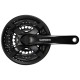 Mechanizm Korbowy Shimano FC-TY501 48/38/28T 170 z osłoną