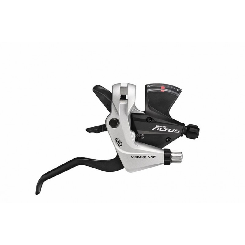 Klamkomanetka Shimano ST-M370 prawa 9s srebrna