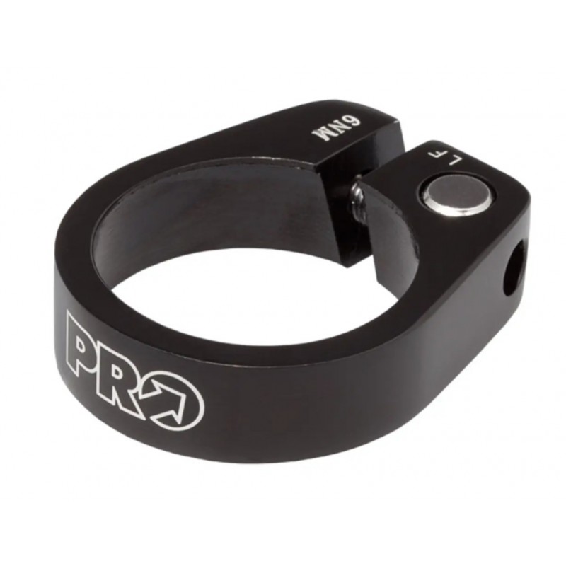 Obejma podsiodłowa PRO czarna 28.6mm
