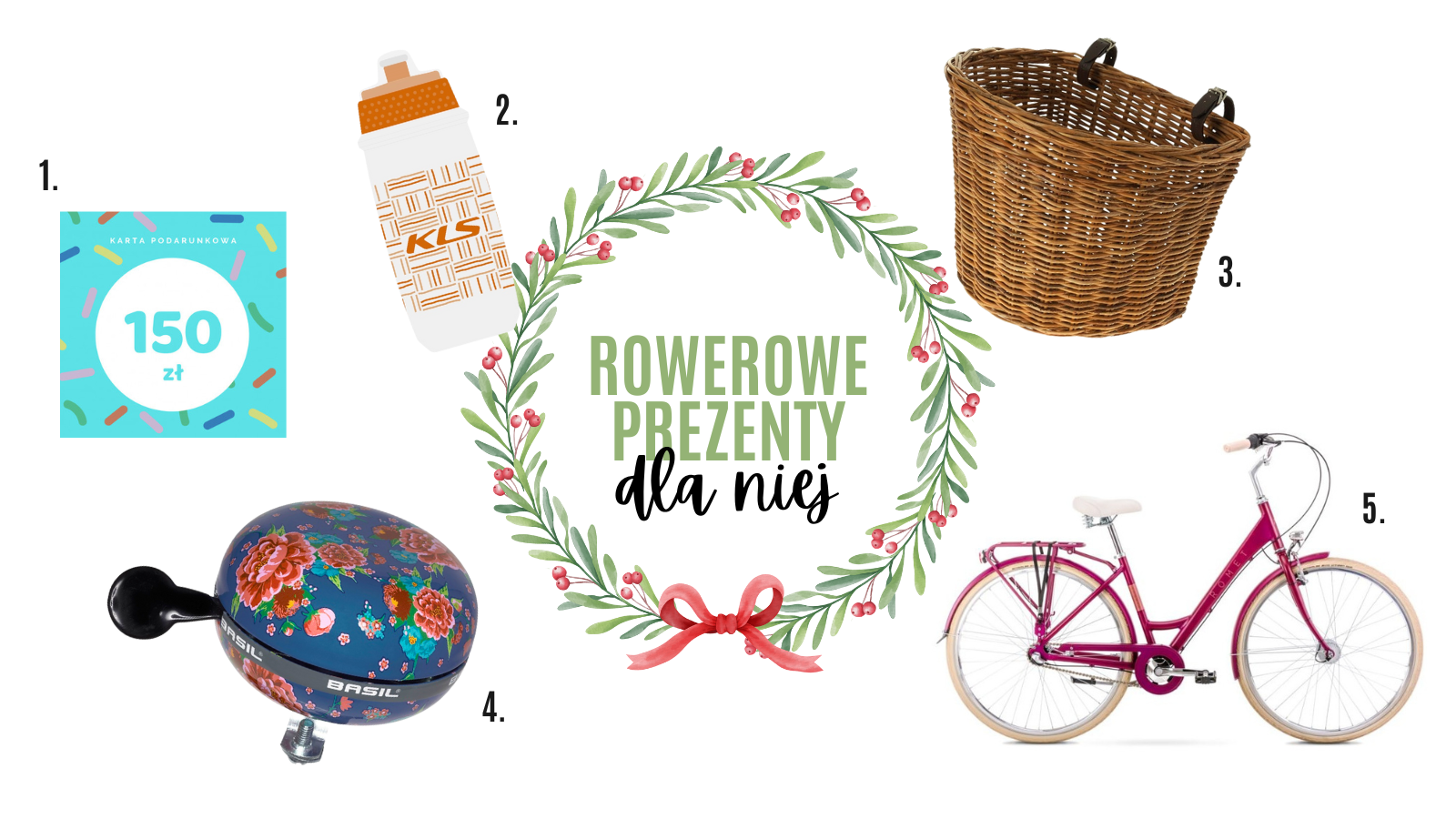 prezenty dla rowerzystki