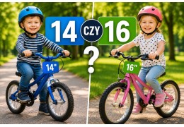 Rower 14 czy 16 cali? Jak wybrać odpowiedni rozmiar dla dziecka?